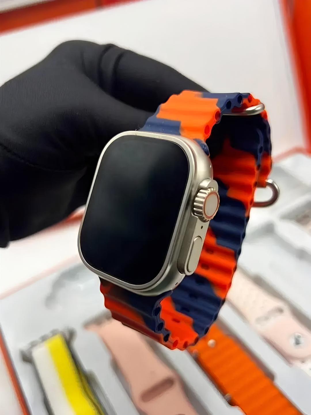 7 IN 1 ULTRA SMART WATCH - Stainless Steel