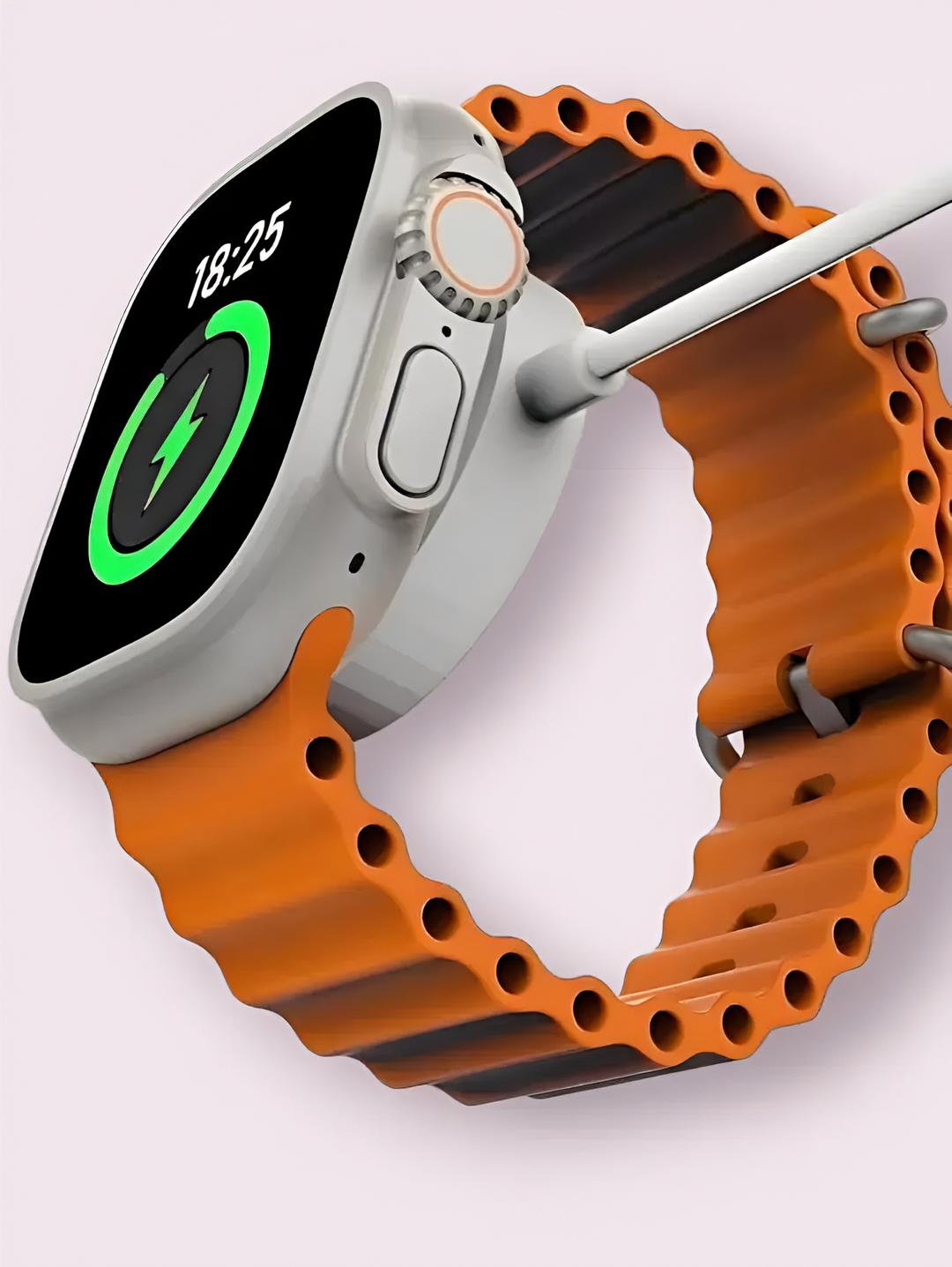 7 IN 1 ULTRA SMART WATCH - Stainless Steel